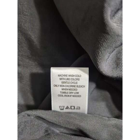 John Mark Women's Tunic Top Size L Boat Neck Velvet Black Embroidered Floral (53 - Picture 13 of 13